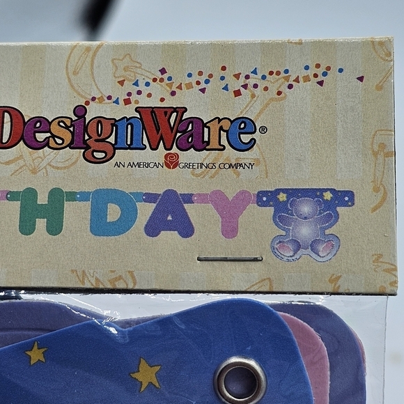 Vintage Barney for Baby Happy Birthday Banner Y2K - Picture 5 of 5